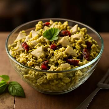 Make-Ahead Pesto Chicken Pasta Salad