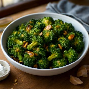 Roasted Broccoli with Garlic Perfection