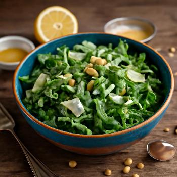 Simple Arugula Salad with Lemon Vinaigrette