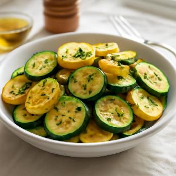 Simple Sautéed Zucchini and Yellow Squash