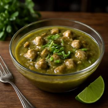 Authentic Green Chicken Chili (Chili Verde)