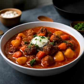 Authentic Hungarian Goulash