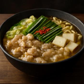 Authentic Japanese Motsunabe (Offal Hot Pot)