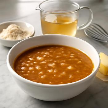 Brown Butter Flour Slurry