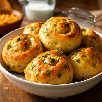 Cheesy Herb Rolls