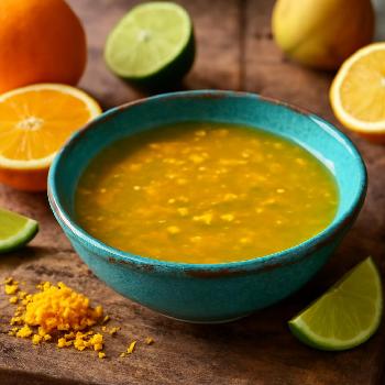 Citrus Burst Deglazing with Zest & Juice