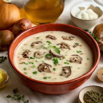 Classic Cream of Mushroom Soup