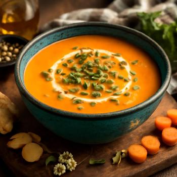 Creamy Carrot Ginger Bisque