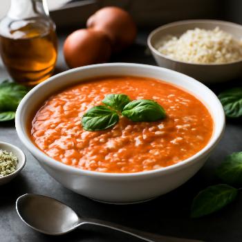 Creamy Tomato Rice Soup