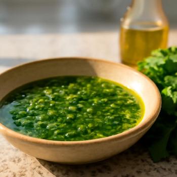 Emerald Parsley Oil Drizzle