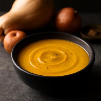 Gluten-Free Butternut Squash and Apple Soup