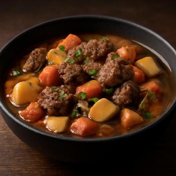 Hearty Lamb Stew with Root Vegetables