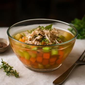 Mirepoix and Broth Layering Technique