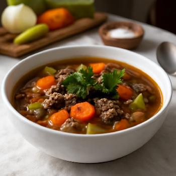 Simple & Comforting Beef Broth Soup