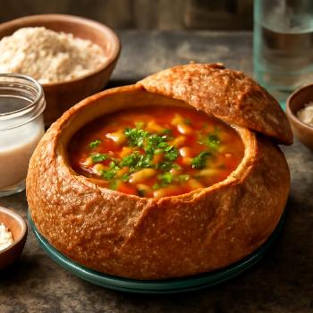 Sourdough Bread Bowl for Soup