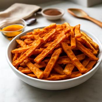 Spicy Baked Tortilla Strips