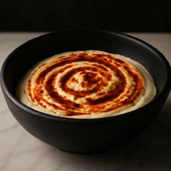 Spicy Chipotle Crème Fraîche Swirl