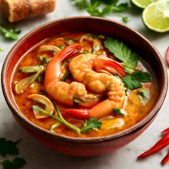 Tom Yum: A Spicy and Sour Thai Soup
